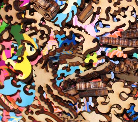 Laser cut best sale wooden puzzles